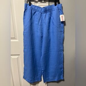 Vibrant Blue Relaxed Pants